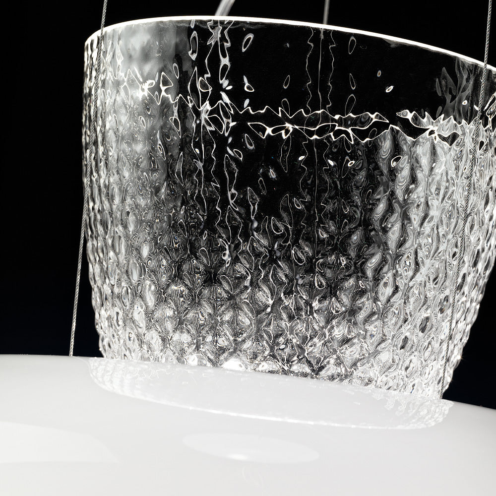 Modern Glass Dome Pendant Light