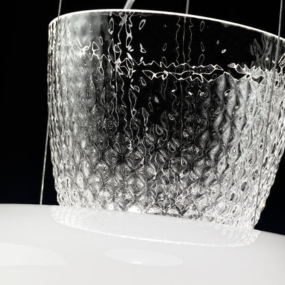 Modern Glass Dome Pendant Light