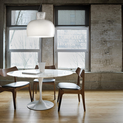 Modern Glass Dome Pendant Light