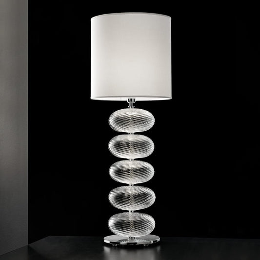 Modern Italian Handcrafted Murano Glass Table Lamp