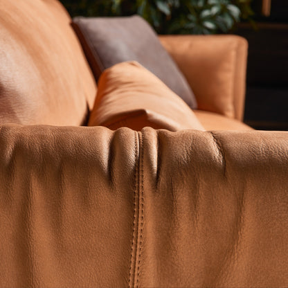 Modern Italian Leather Sofa