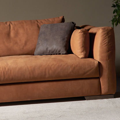 Modern Italian Leather Sofa