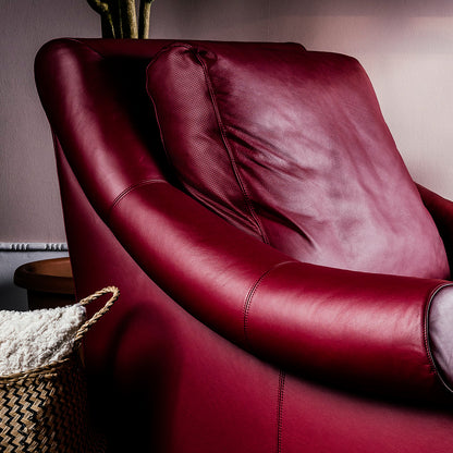 Modern Leather Designer Armchair