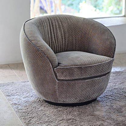 Modern Luxury Swivel Armchair