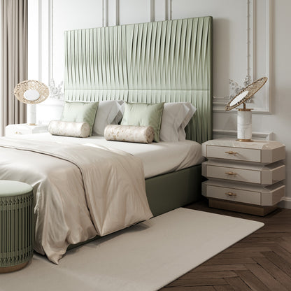 Modern Marble And Brass Table Lamp