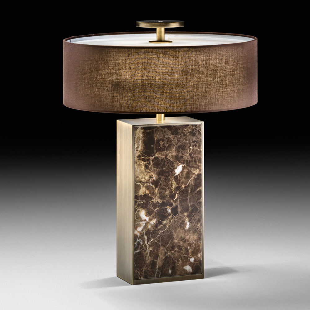 Modern Marble Designer Bronze Table Lamp