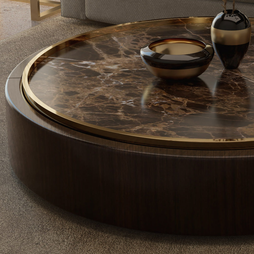 Modern Marble Low Coffee Table