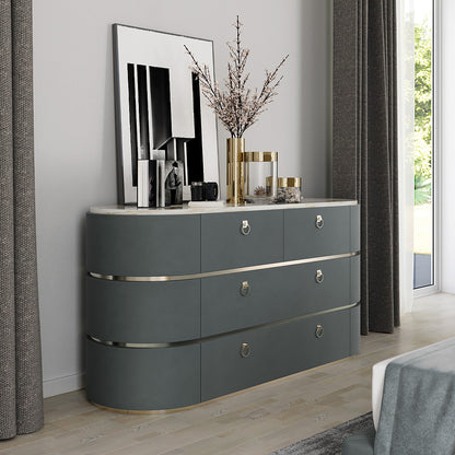 Modern Marble Top Chest Of Drawers