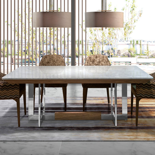 Modern Marble Top Dining Table