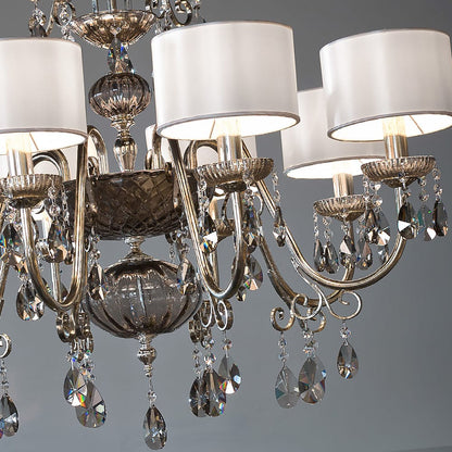 Modern Murano Glass Pendant Chandelier