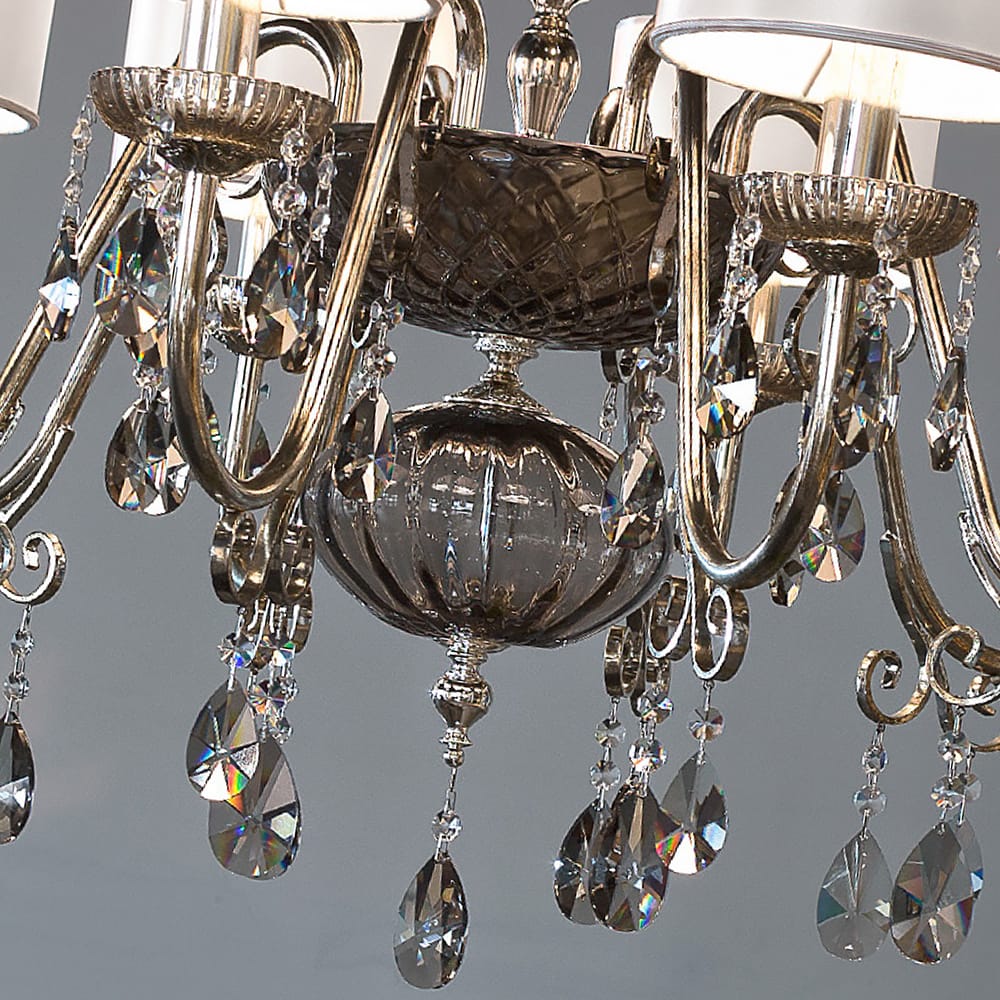 Modern Murano Glass Pendant Chandelier