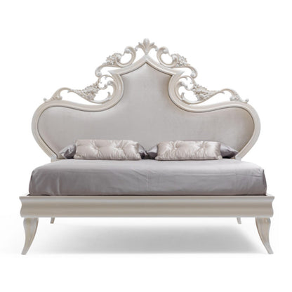 Modern Ornate Carved Bed