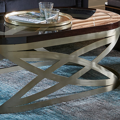 Modern Oval Coffee Table