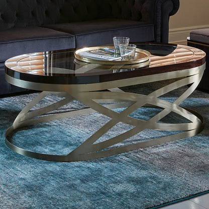 Modern Oval Coffee Table