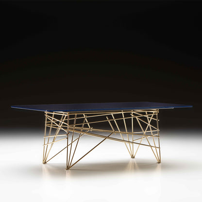 Modern Rectangular Glass Coffee Table