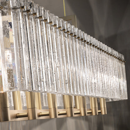 Modern Rock Crystal Inspired Chandelier