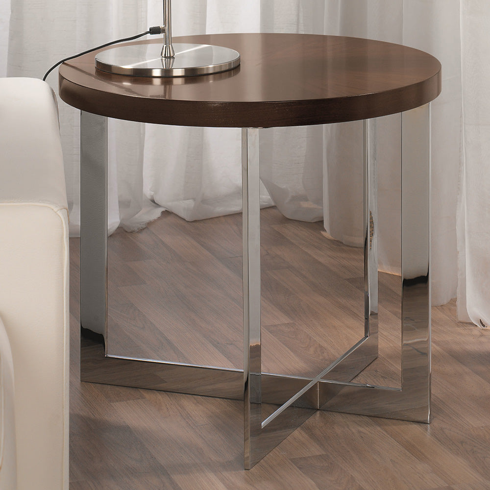 Contemporary Round Side Table