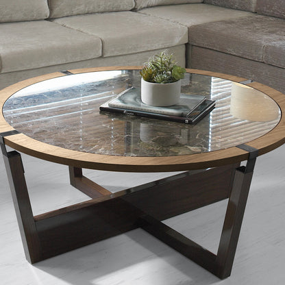 Modern Round Marble Coffee Table