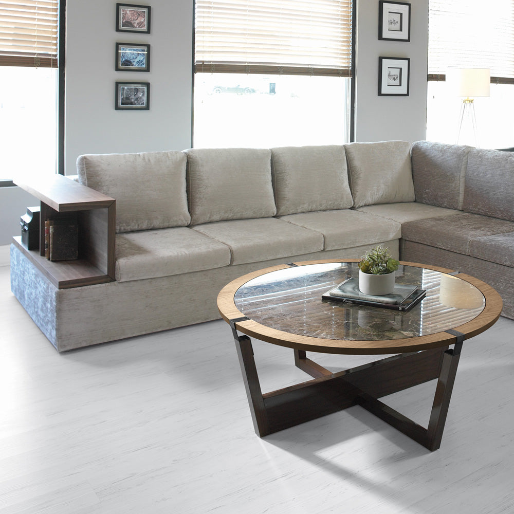 Modern Round Marble Coffee Table