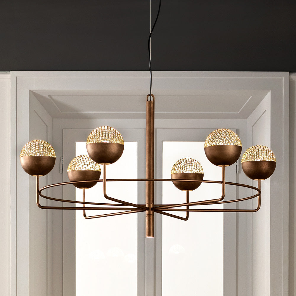 Modern Round Pendant Chandelier