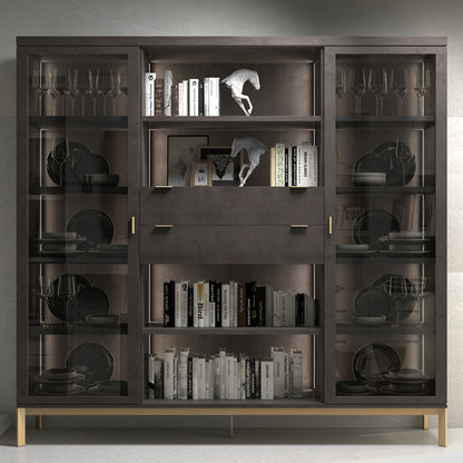 Modern Stylish Wooden Bookcase