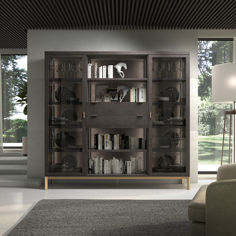 Modern Stylish Wooden Bookcase