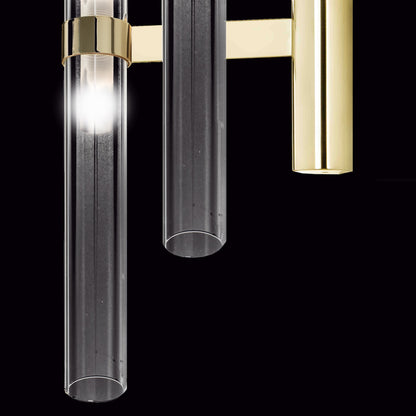 Modern Tubular Glass Wall Light