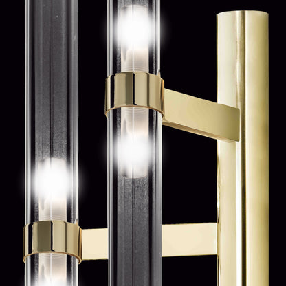 Modern Tubular Glass Wall Light