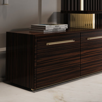 Modern Veneered TV Unit