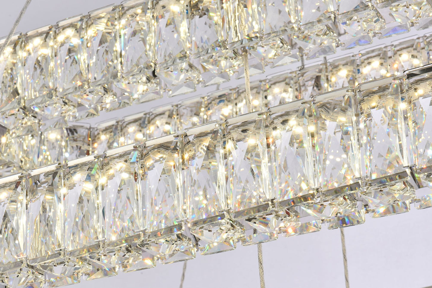 Monroe 50" Led Triple Rectangle Pendant