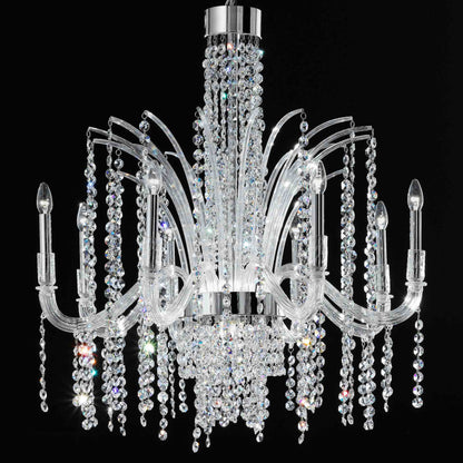 Murano Glass Cascade Chandelier