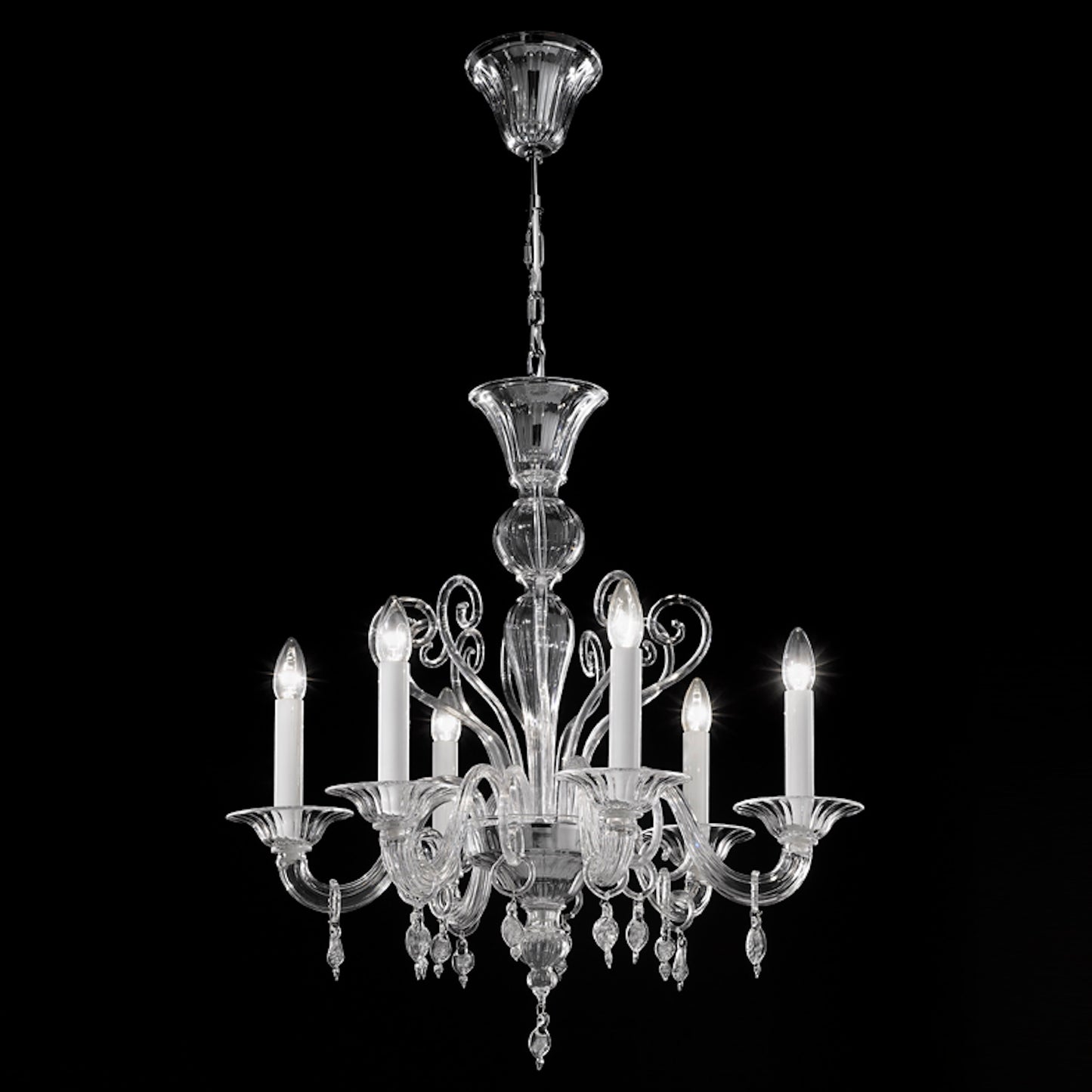 Murano Glass Elegant Chandelier