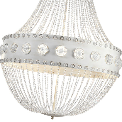 Murano Glass Crystal Chandelier