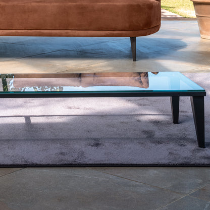 Narrow Glass Coffee Table