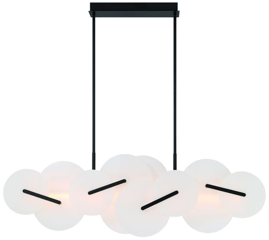 Nuvola 56" LED Chandelier  Black