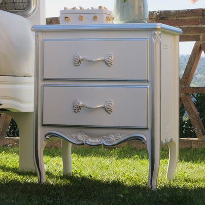 Ornate Classic Style Bedside Cabinet