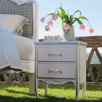 Ornate Classic Style Bedside Cabinet