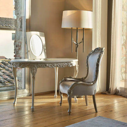 Ornate Dressing Table With Hidden Mirror