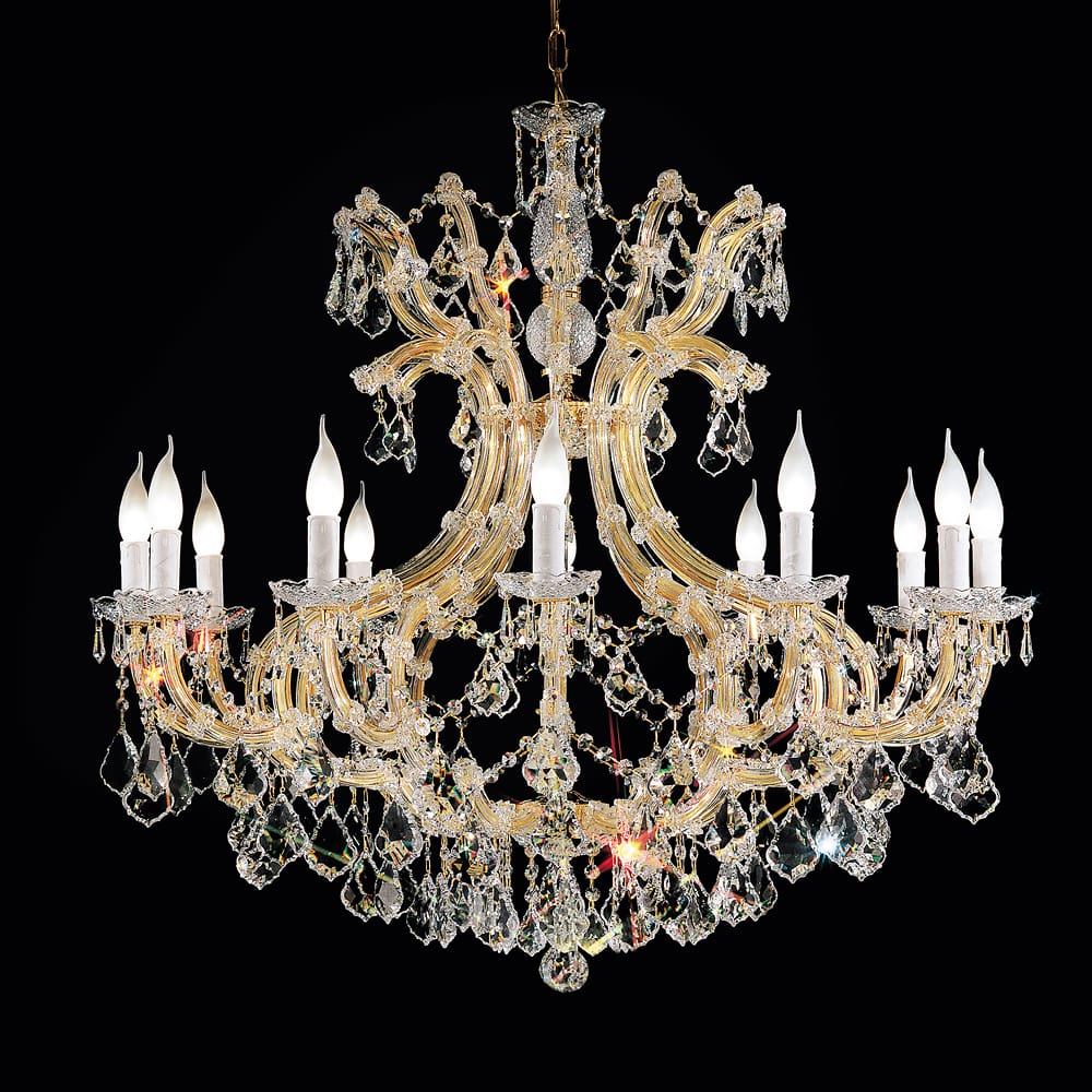 Ornate Drop Pendant Chandelier