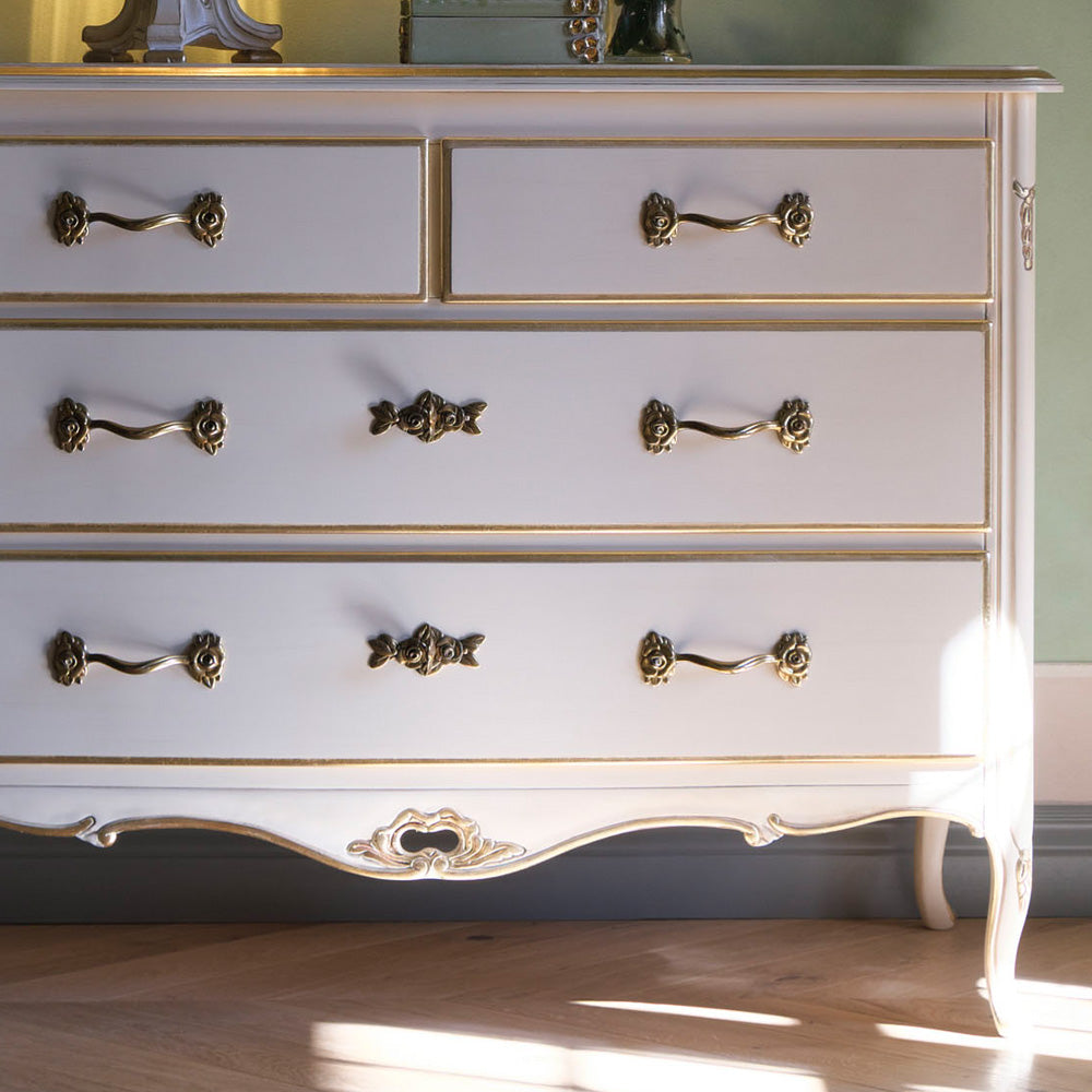 Ornate Louis Style Chest Of Drawers