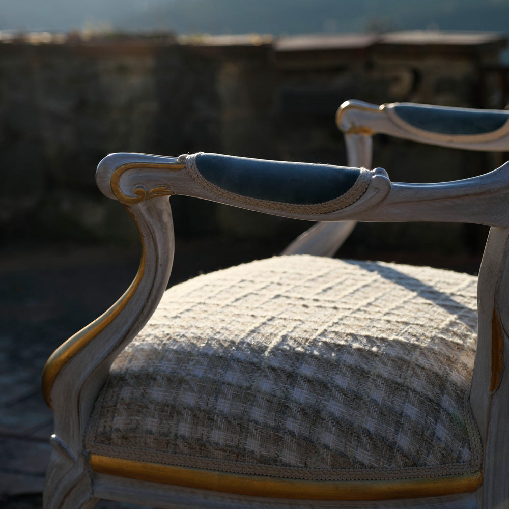 Ornate Venetian Style Occasional Armchair