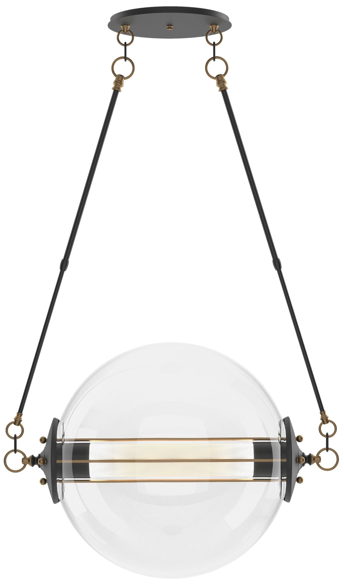 Otto Sphere 20" Long Pendant with Frosted Diffuser