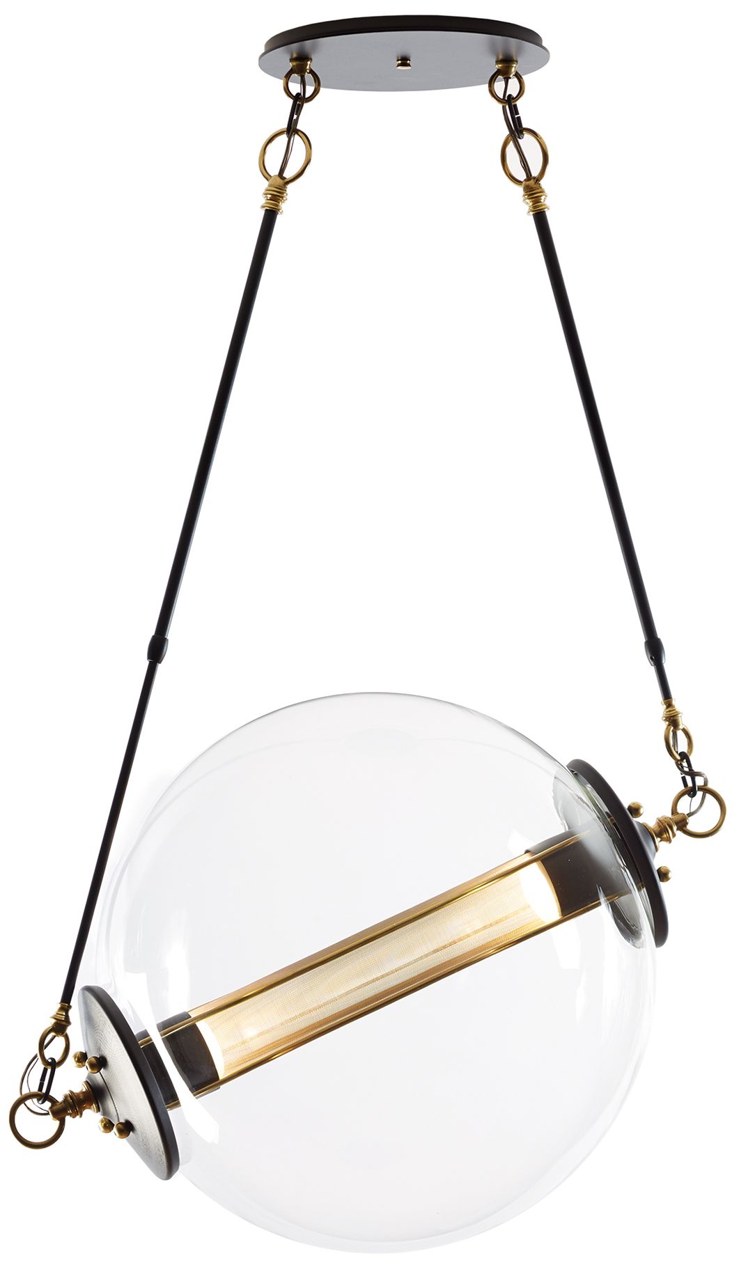 Otto Sphere 20" Long Pendant with &