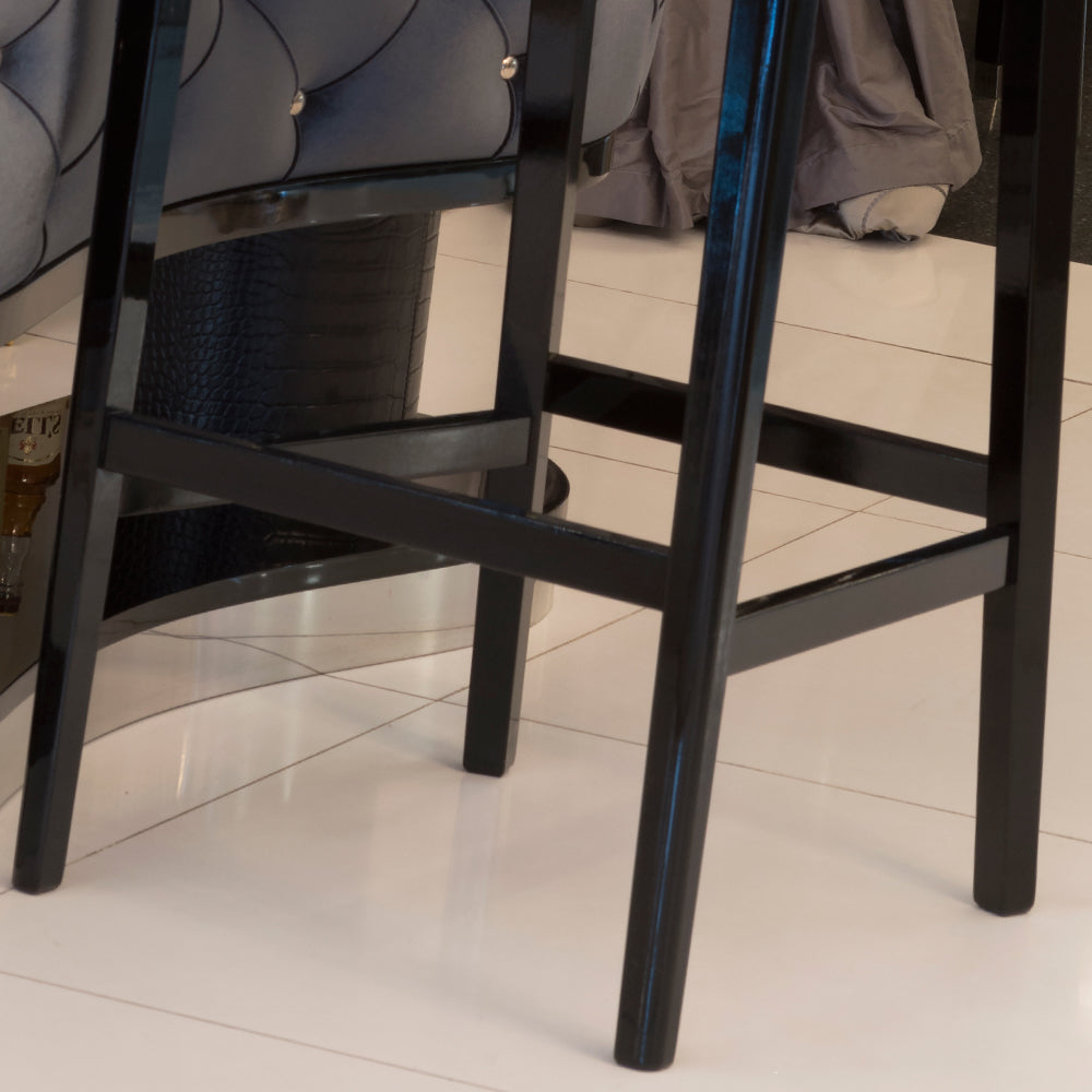 High End Luxury Upholstered Bar Stool