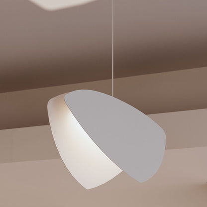 Papillons�?36"W Satin White 24-Light LED Pendant Light