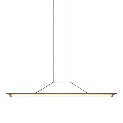 Penna 64 1/2"W Brass 2700K LED Kitchen Island Light Pendant