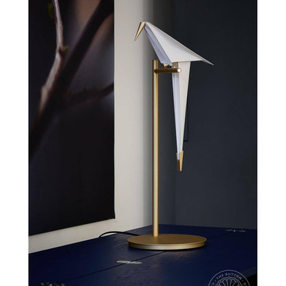 Paper Crane Bird Reading light Table Lamp