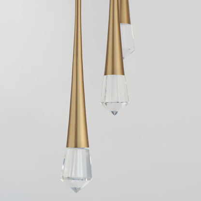 Pierce 16-Light LED Chandelier Gold