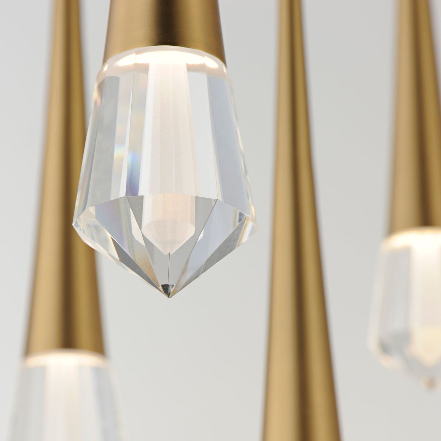 Pierce 16-Light LED Chandelier Gold