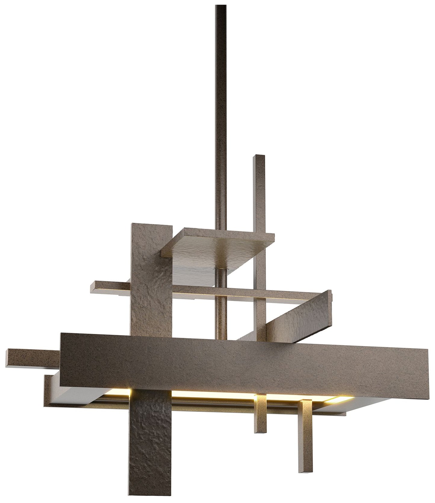 Planar 12.1" Wide Small Bronze LED Pendant